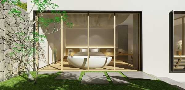 達州民宿酒店燈光設計，自然和現代科技的碰撞設計