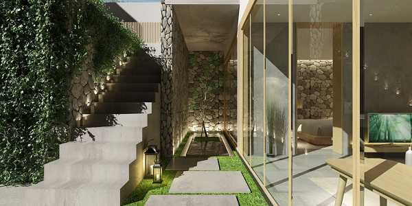 達州民宿酒店燈光設計，自然和現代科技的碰撞設計