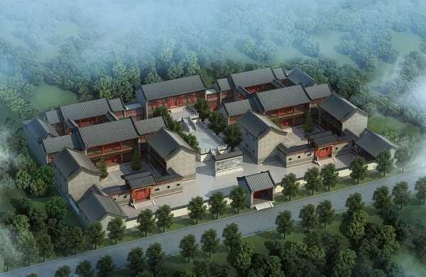 成都四合院設計方案—中式四合院裝修設計