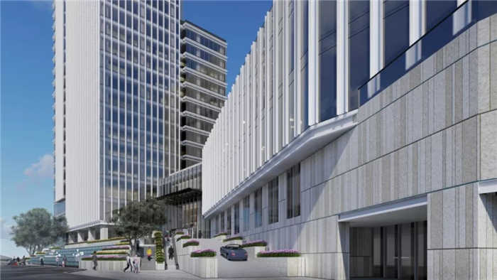 永嘉三江立體城希爾頓酒店建筑外觀設計